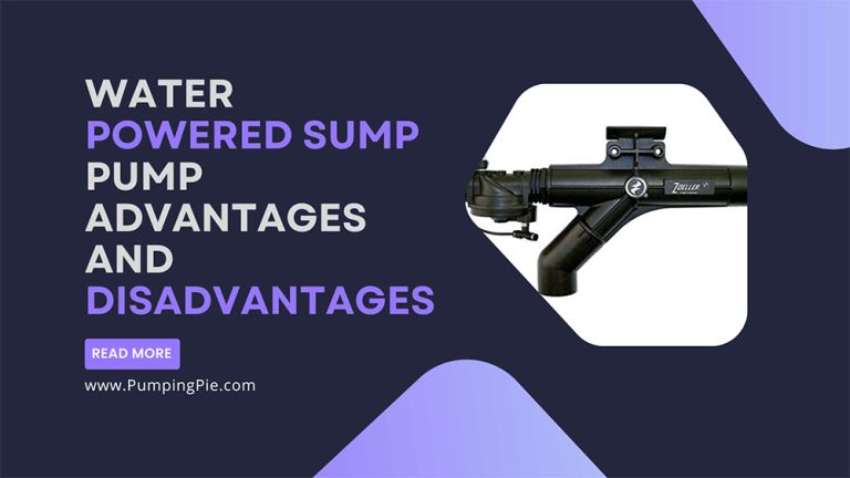 Water Powered Sump Pump Advantages And Disadvantages