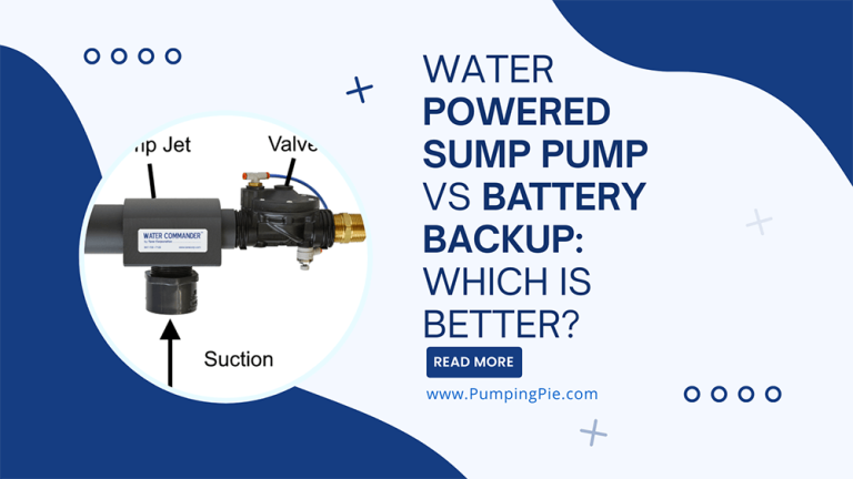 Water Powered Sump Pump Vs Battery Backup: Which is better?