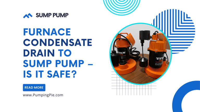 Furnace Condensate Drain to Sump Pump – Is It Safe?