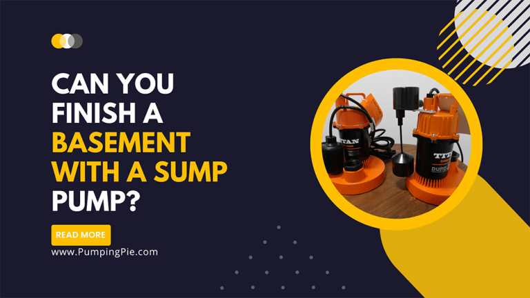 Can You Finish A Basement With A Sump Pump?